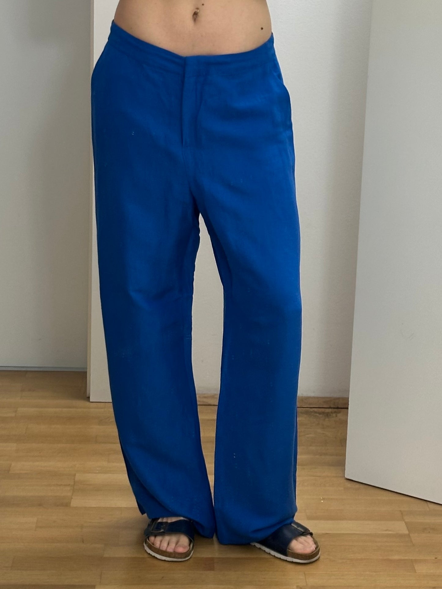 Kyra & Co Linen Cotton Trousers L