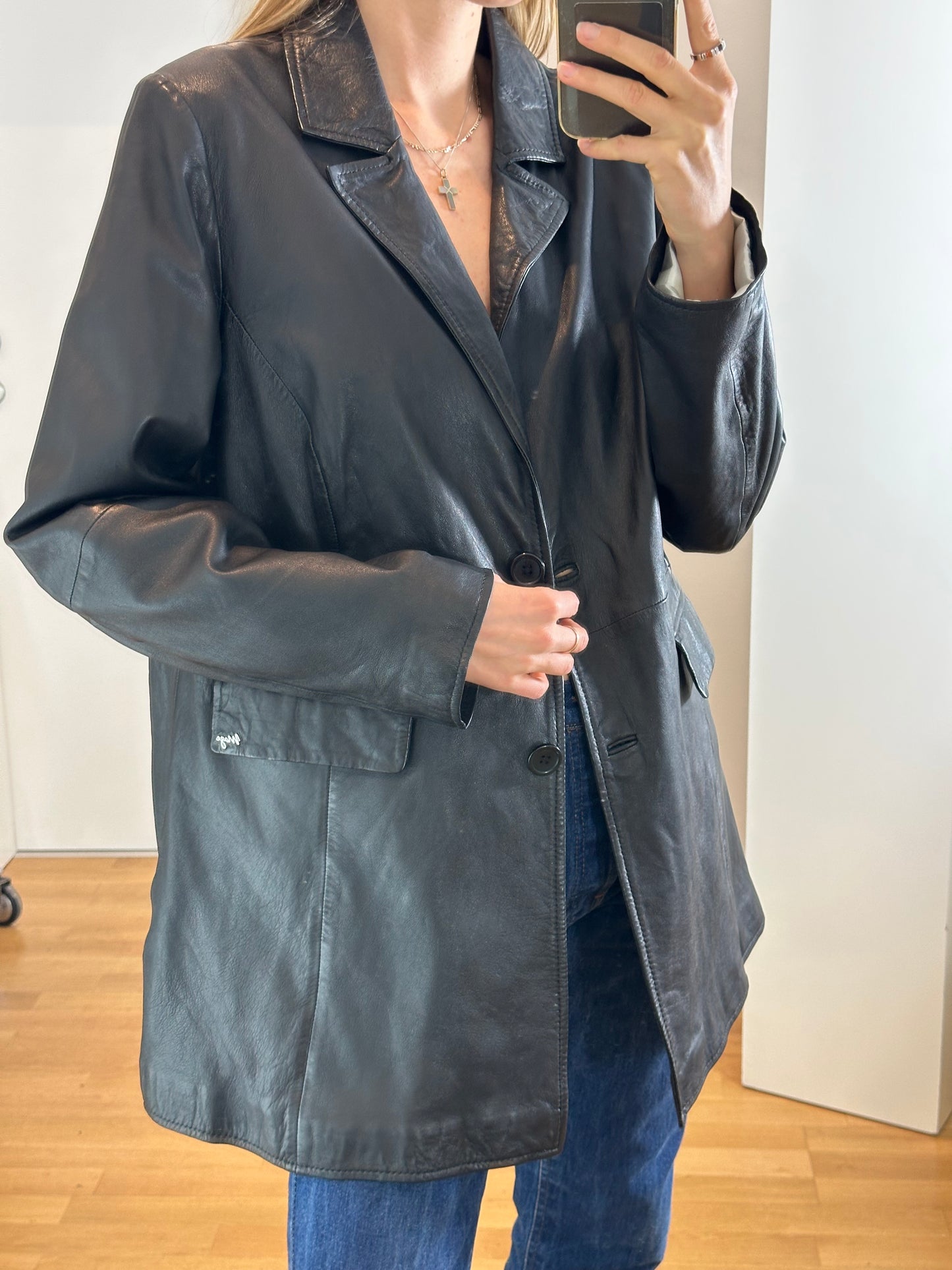 Vintage Nappa Leather Jacket M/L