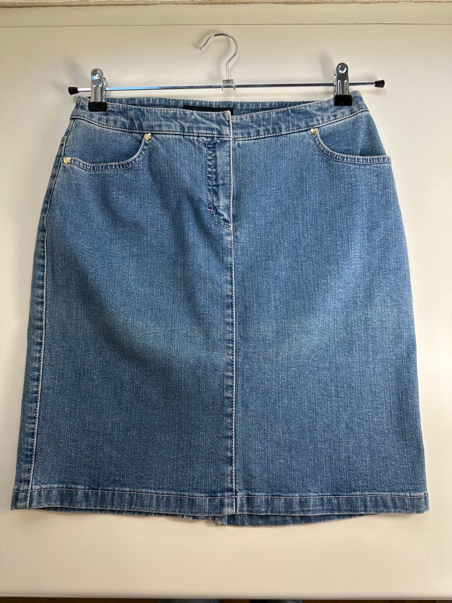ESCADA Denim Skirt S