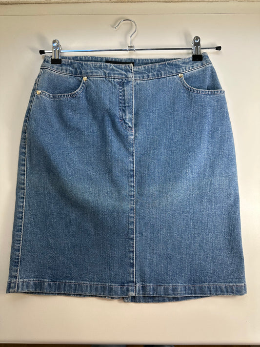 ESCADA Denim Skirt S