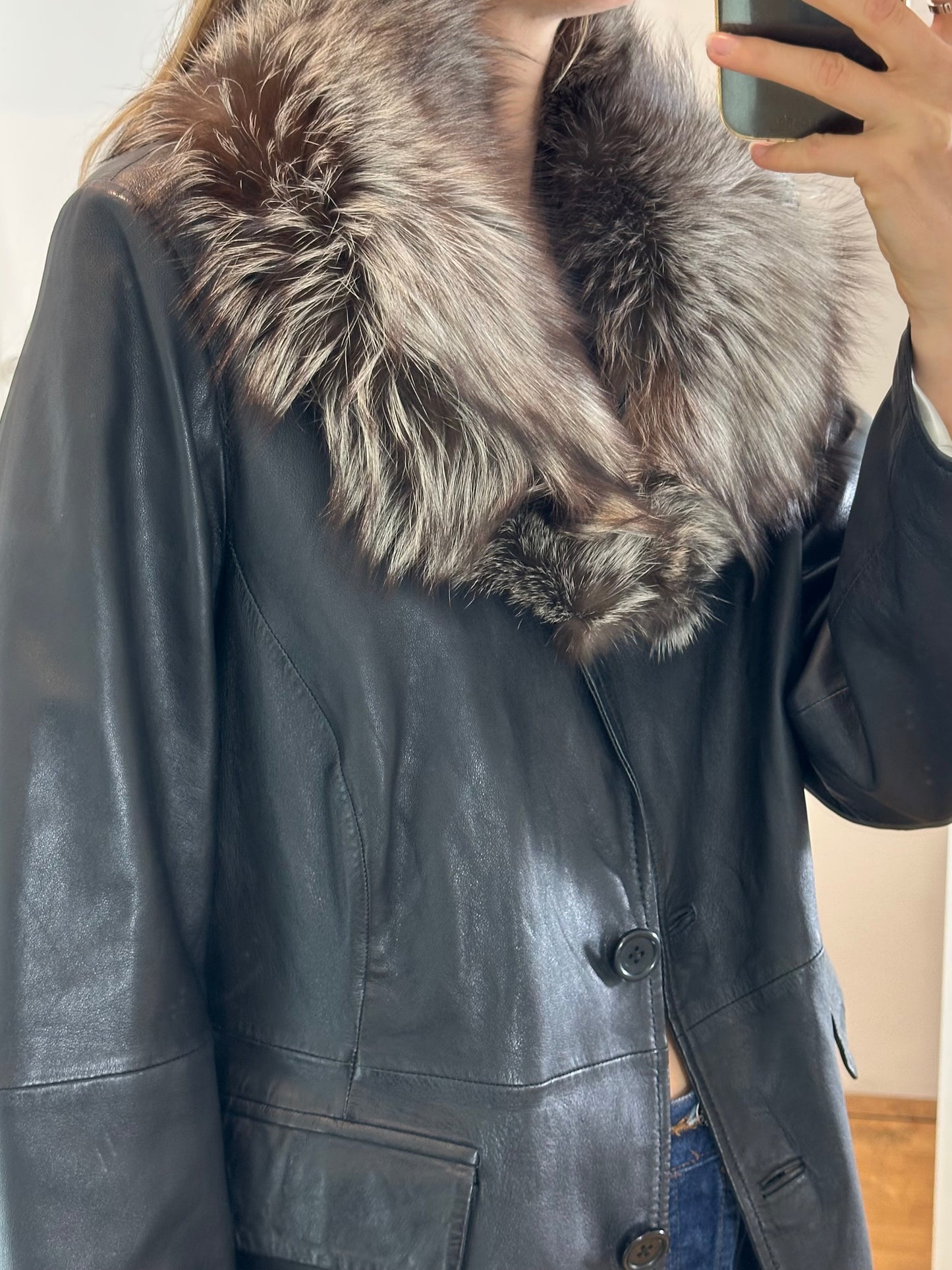 Vintage Nappa Leather Jacket M/L