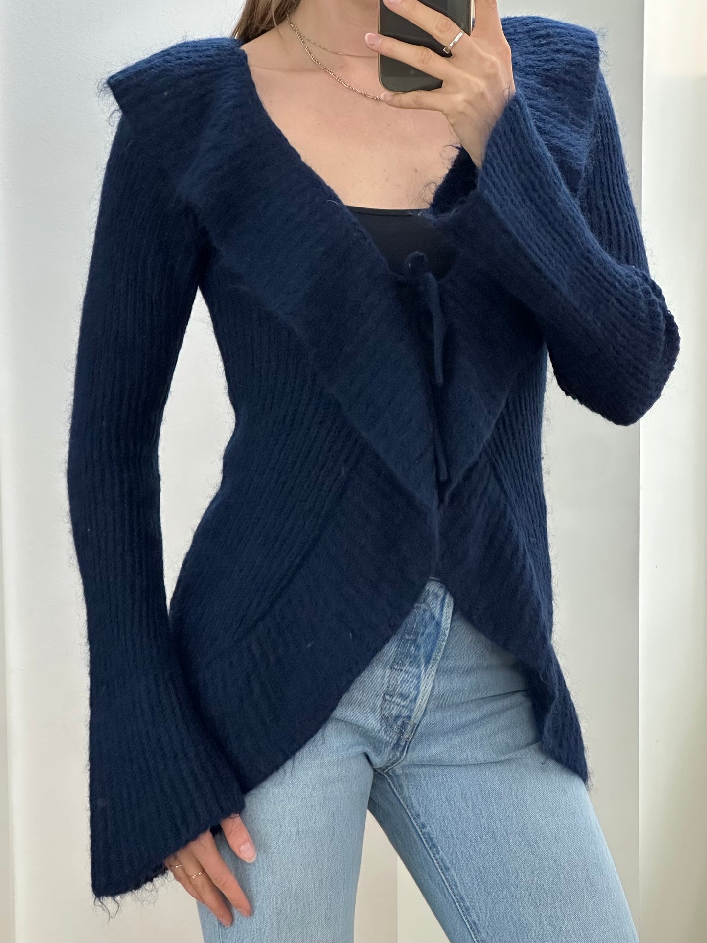 Vintage Mohair Blend Cardigan S/M