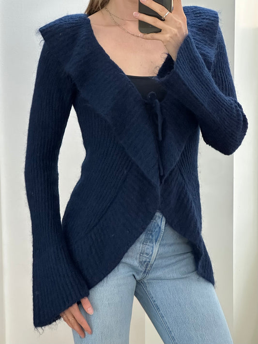 Vintage Mohair Blend Cardigan S/M