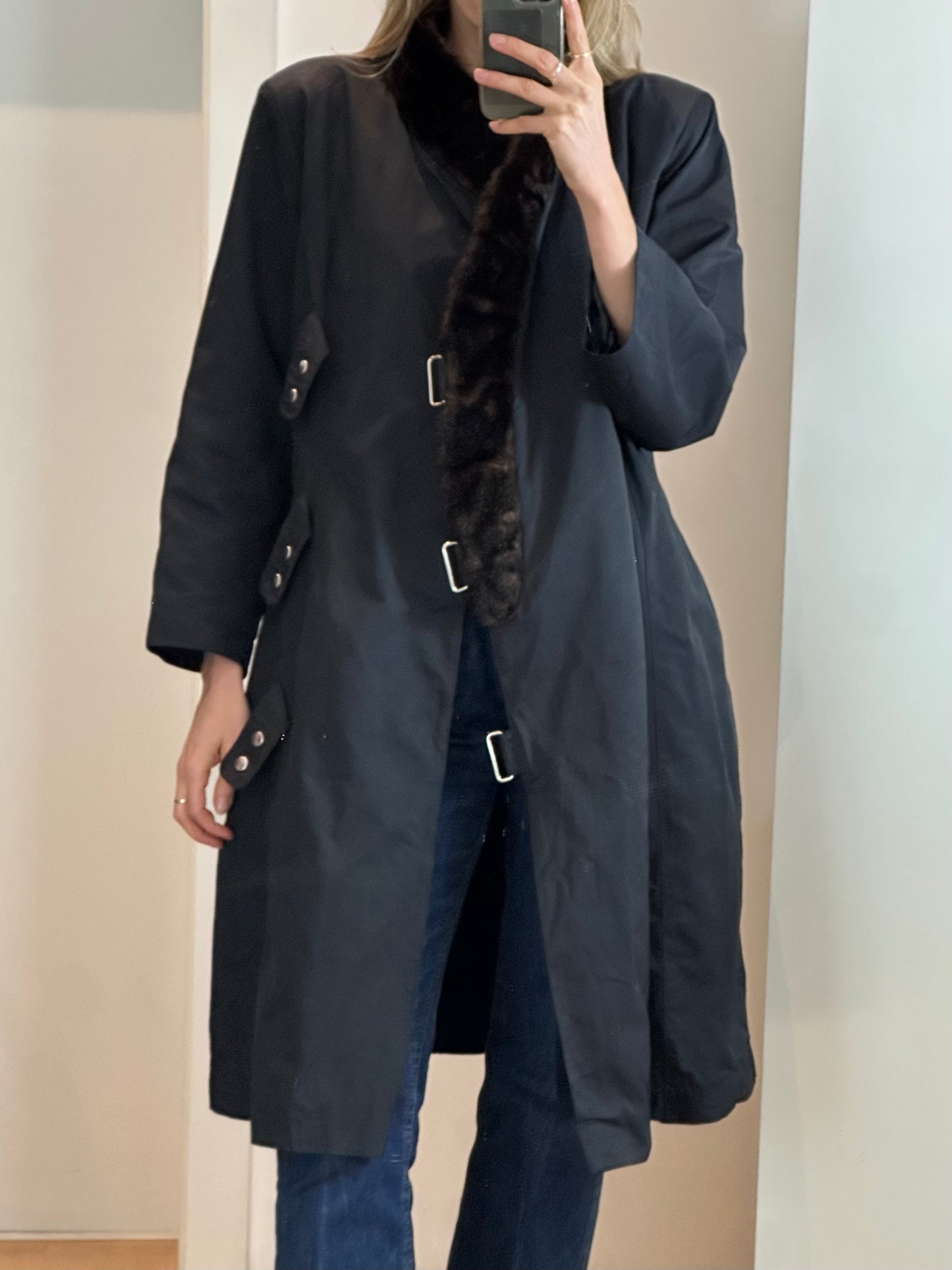 Vintage Trench Coat M/L