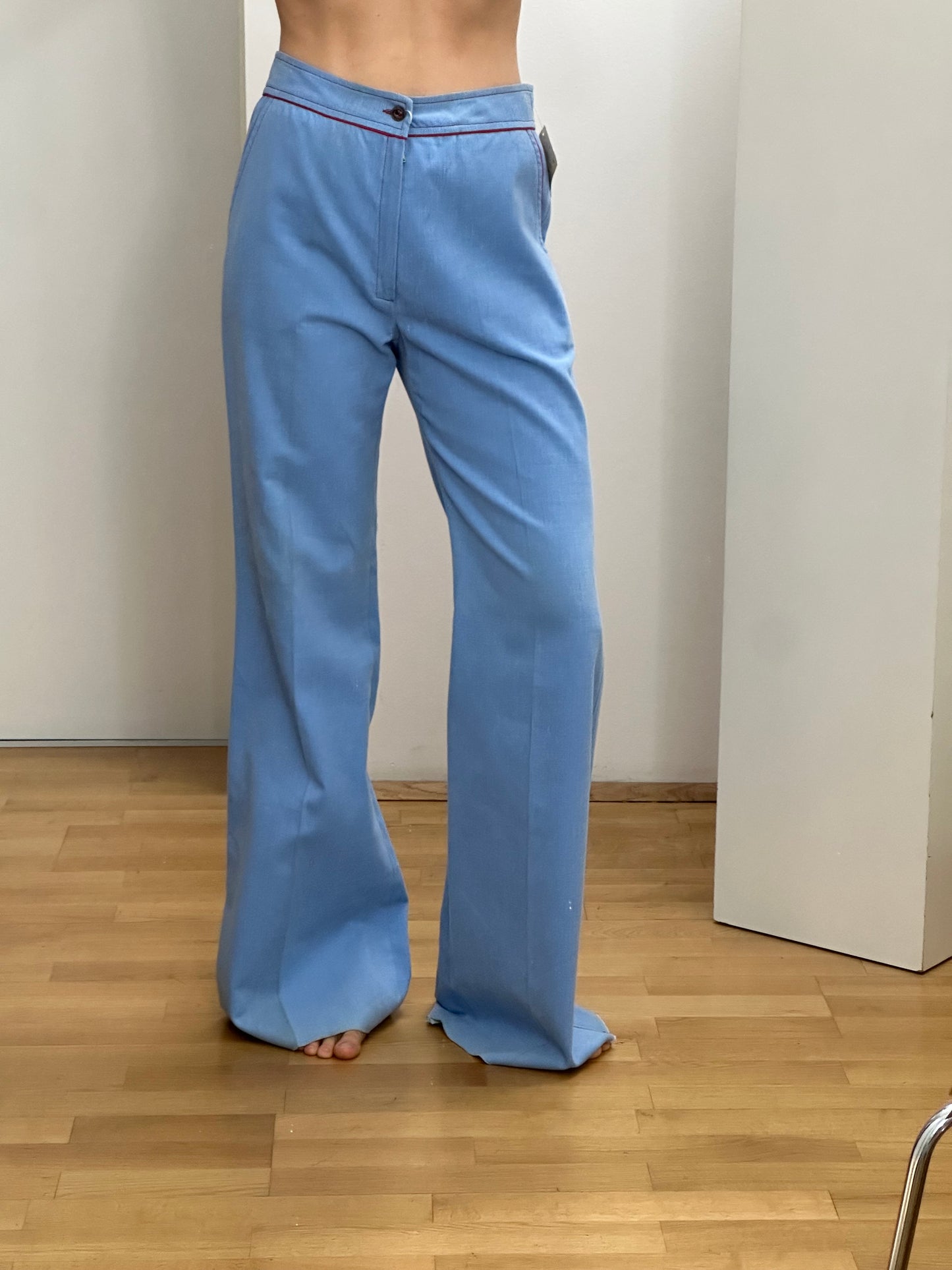 Vintage Cotton Trousers M 38
