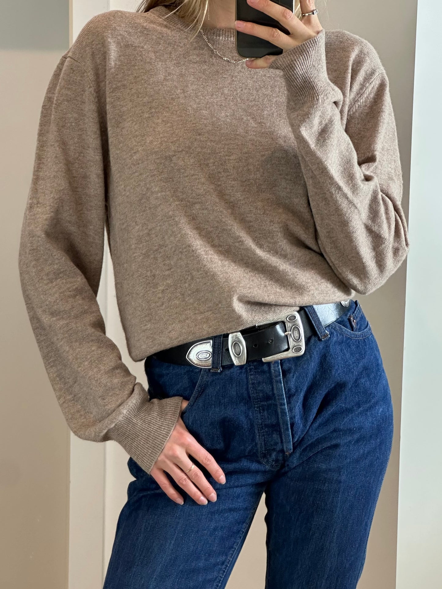 Vintage Wool and Cashmere Sweater XL