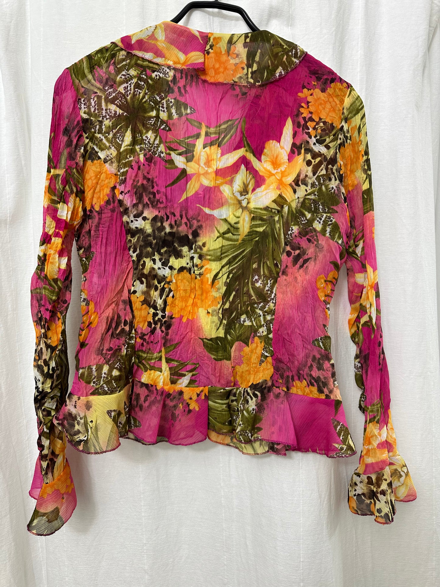 Vintage Floral Blouse S/M