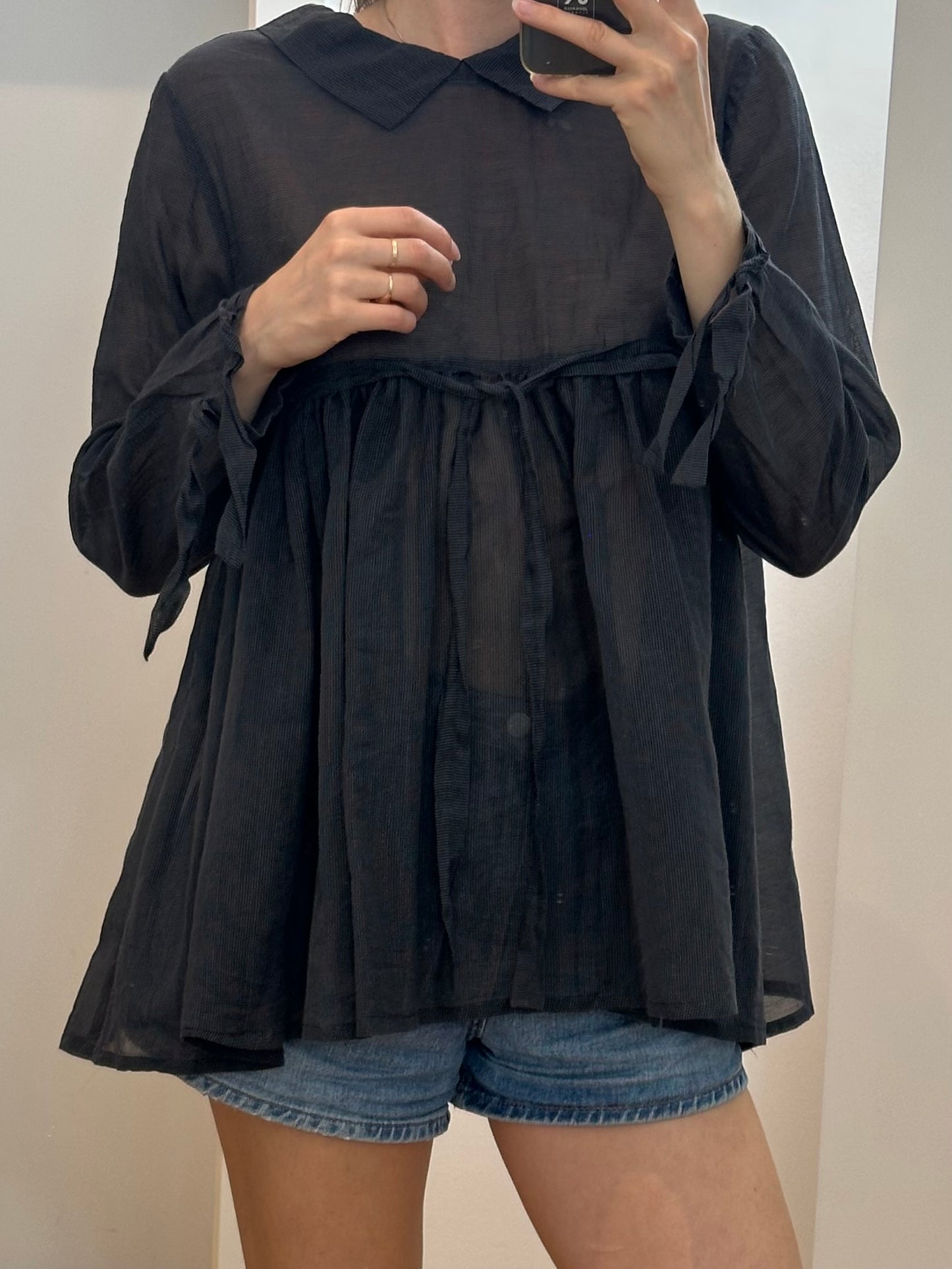 Vintage Cotton Blouse S