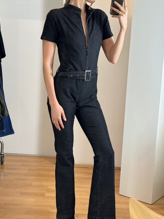 Vintage Vintage Denim Jumpsuit XS/S Petite