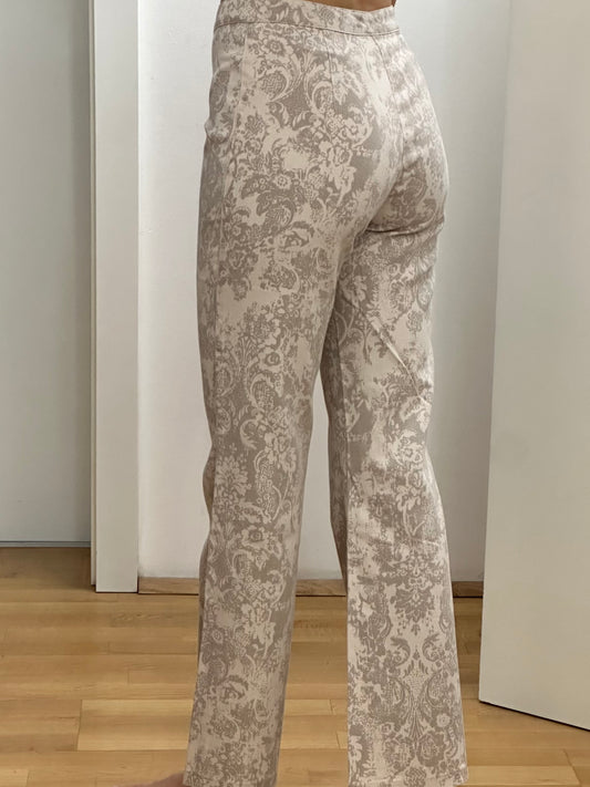 Vintage Cotton Trousers S