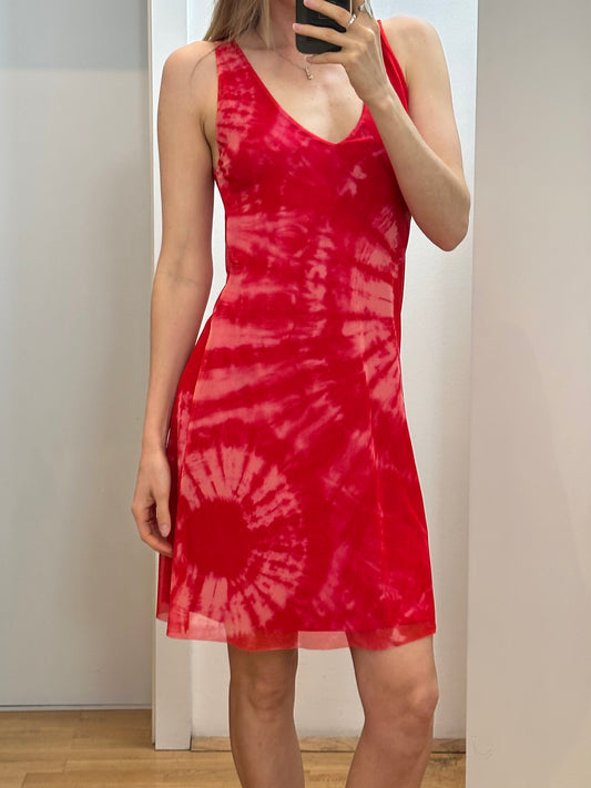 Desigual Red Pink Dress S