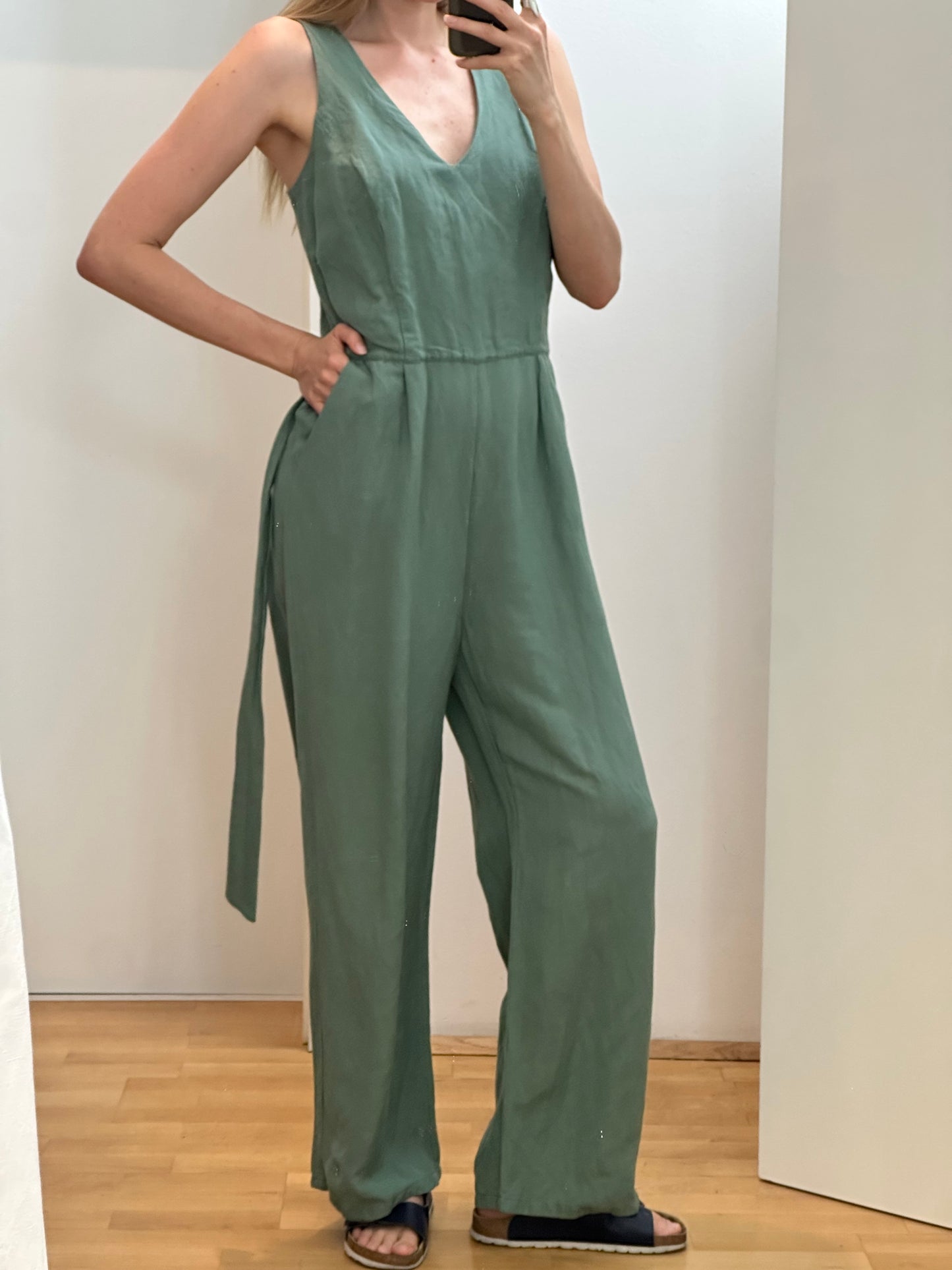 Cotton/ Linen Jumpsuit M