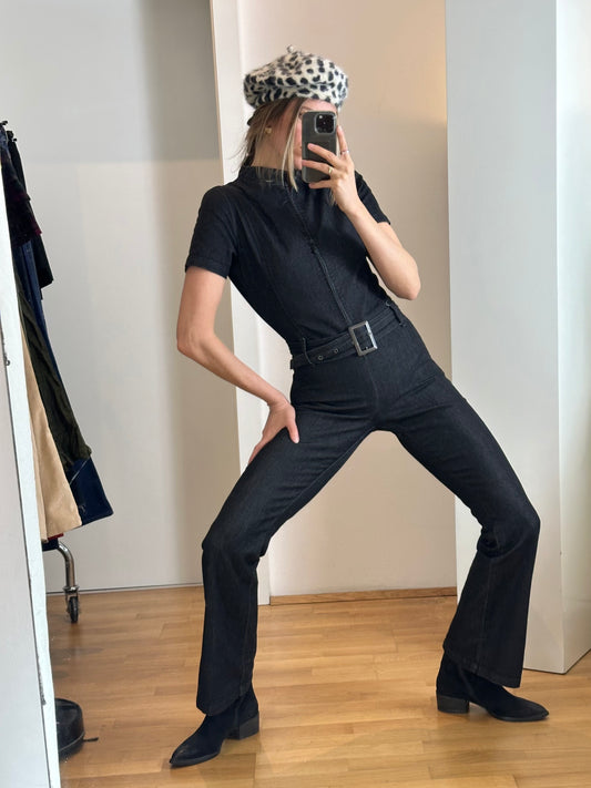 Vintage Vintage Denim Jumpsuit XS/S Petite