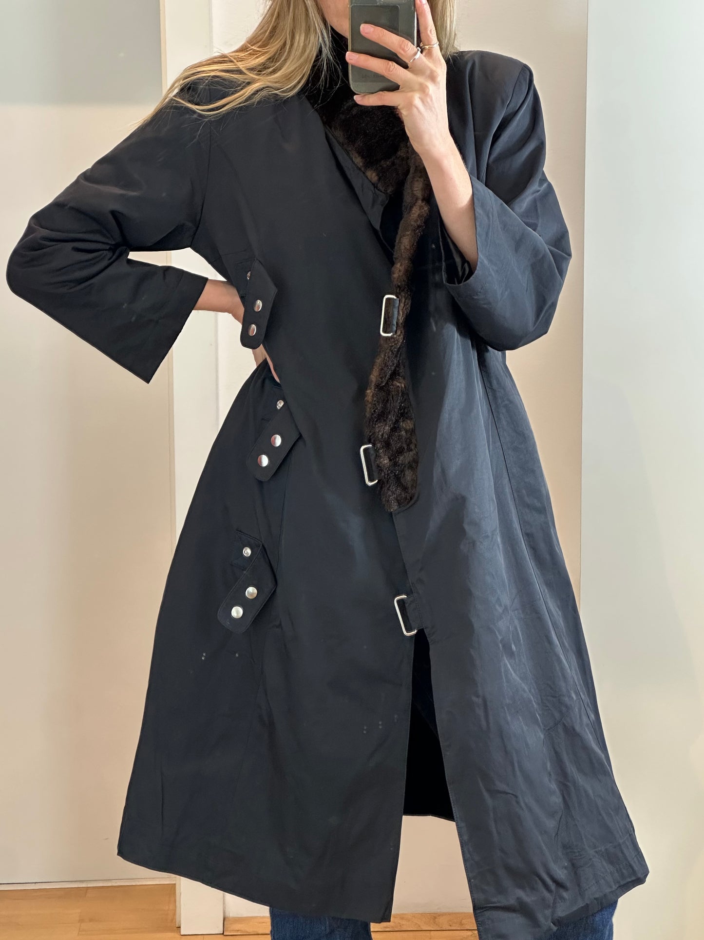 Vintage Trench Coat M/L