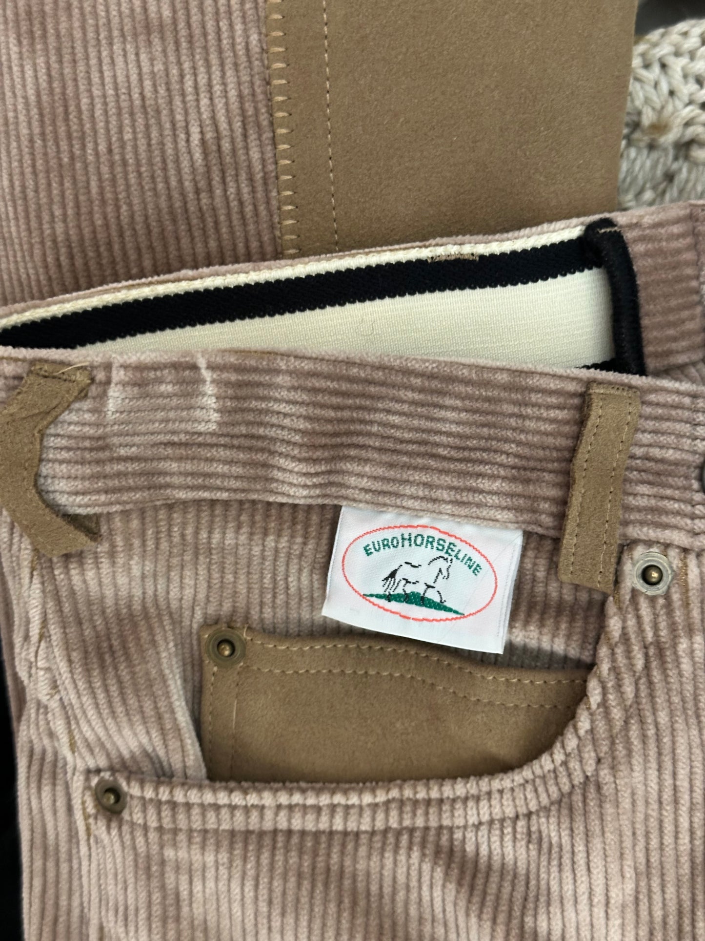 Vintage Beige Riding Trousers XS