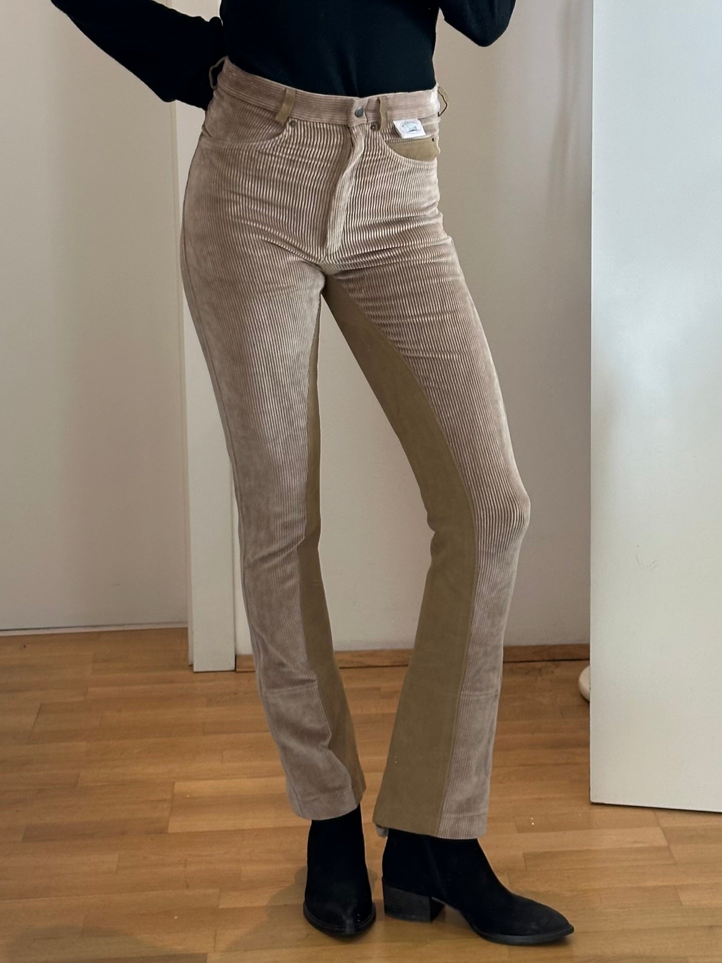 Vintage Beige Riding Trousers XS