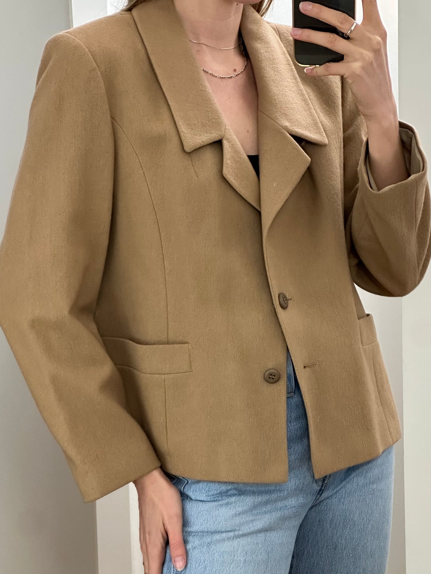 Vintage Wool Blazer M