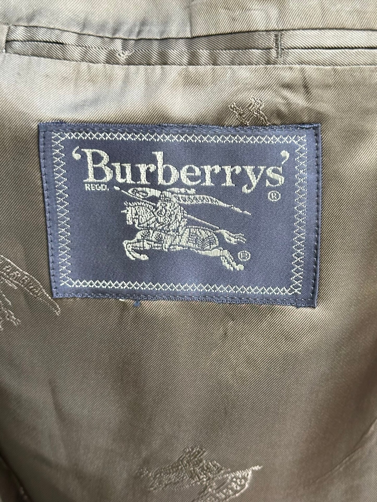 Vintage Burberry 100% Cashmere Blazer XL