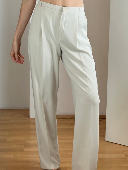 Vintage Cream Trousers S