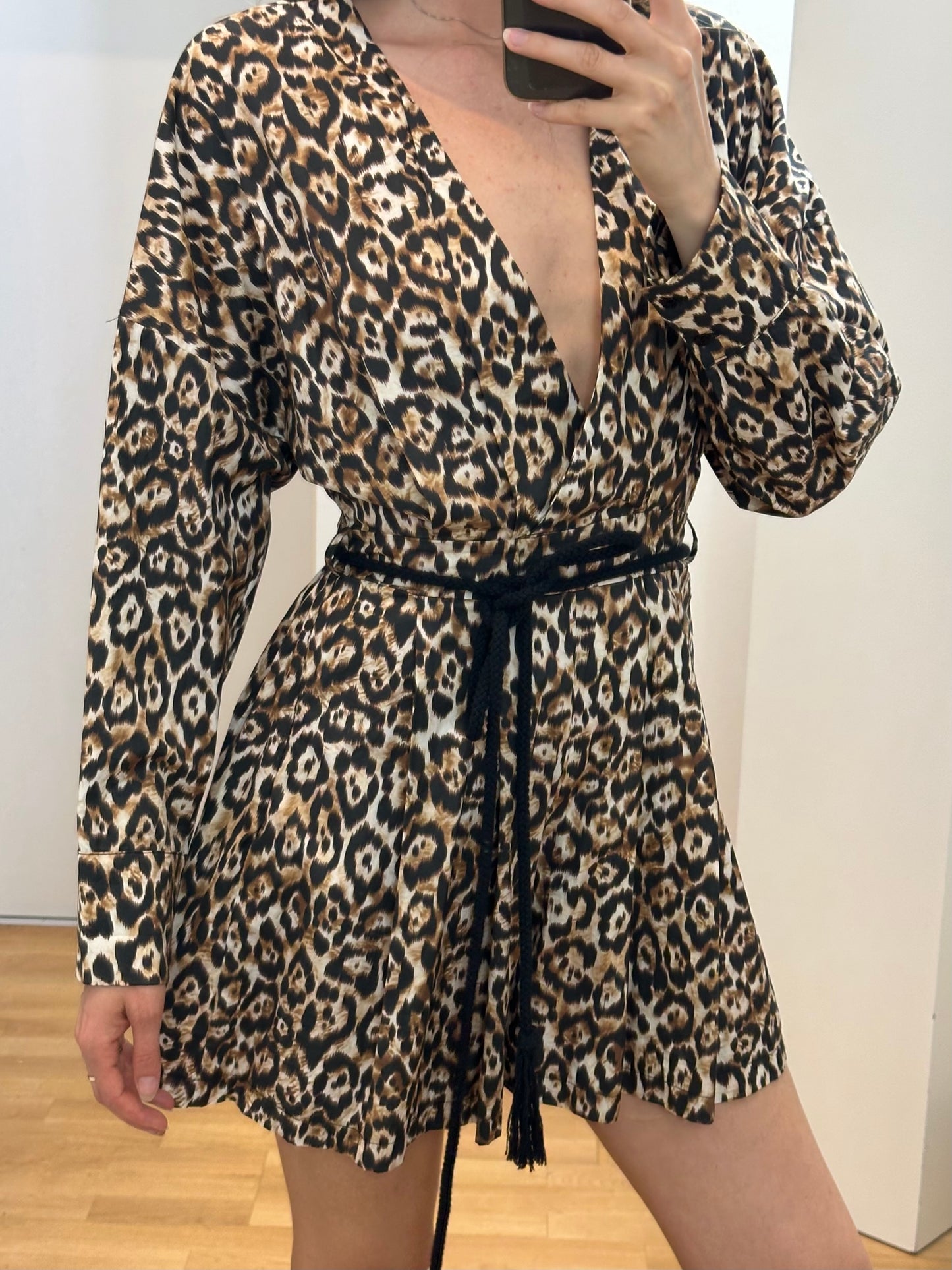 Leopard Playsuit S