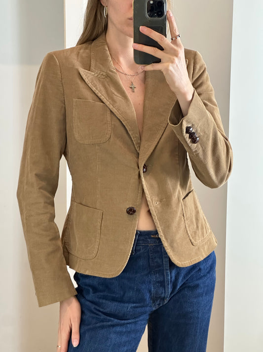 Vintage Corduroy Blazer S