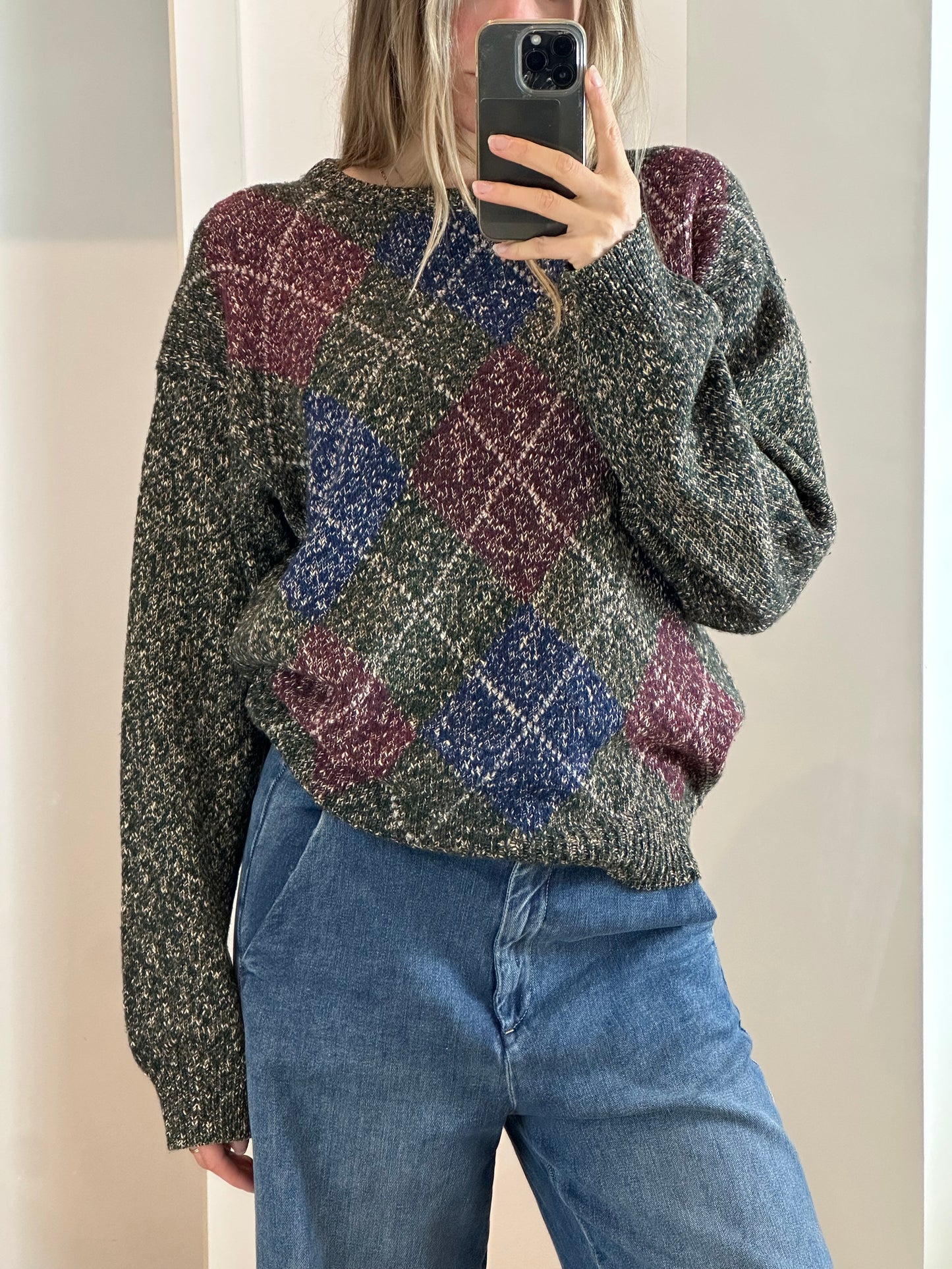 Vintage Wool Sweater L/XL