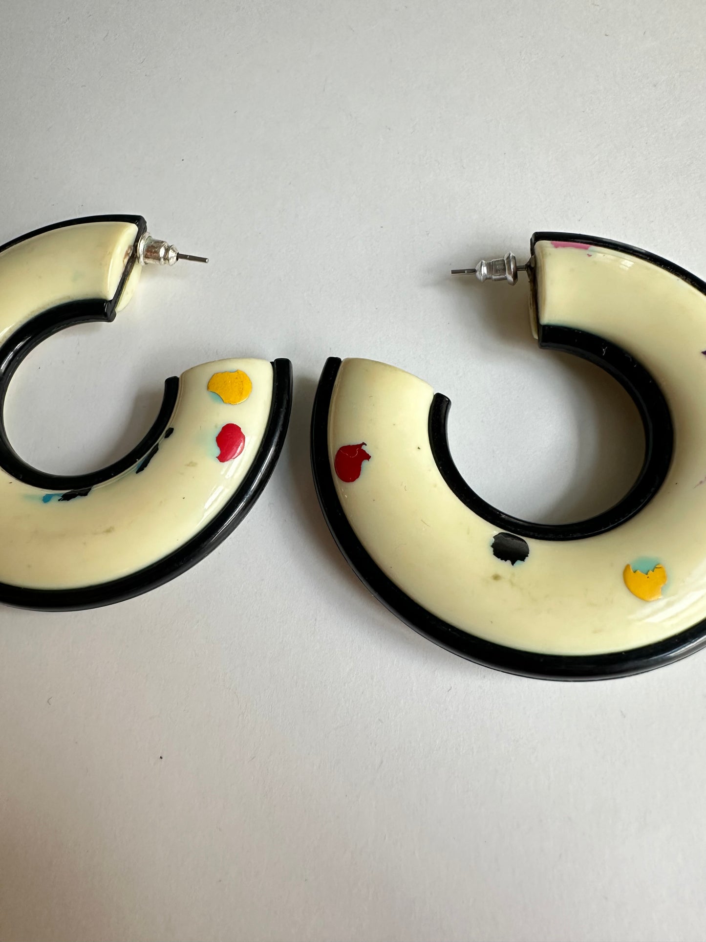 Vintage Artsy Abstract Earrings