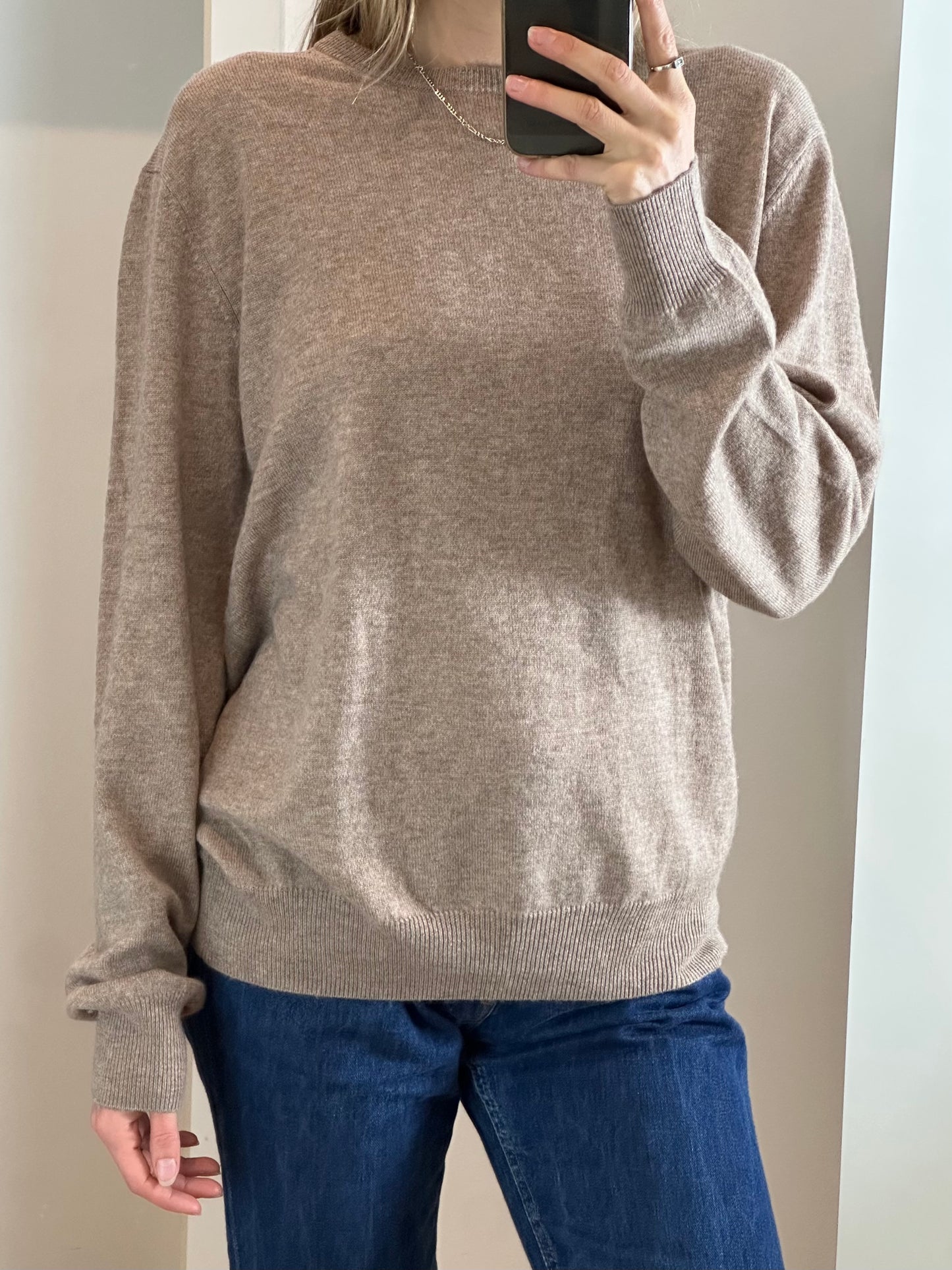 Vintage Wool and Cashmere Sweater XL