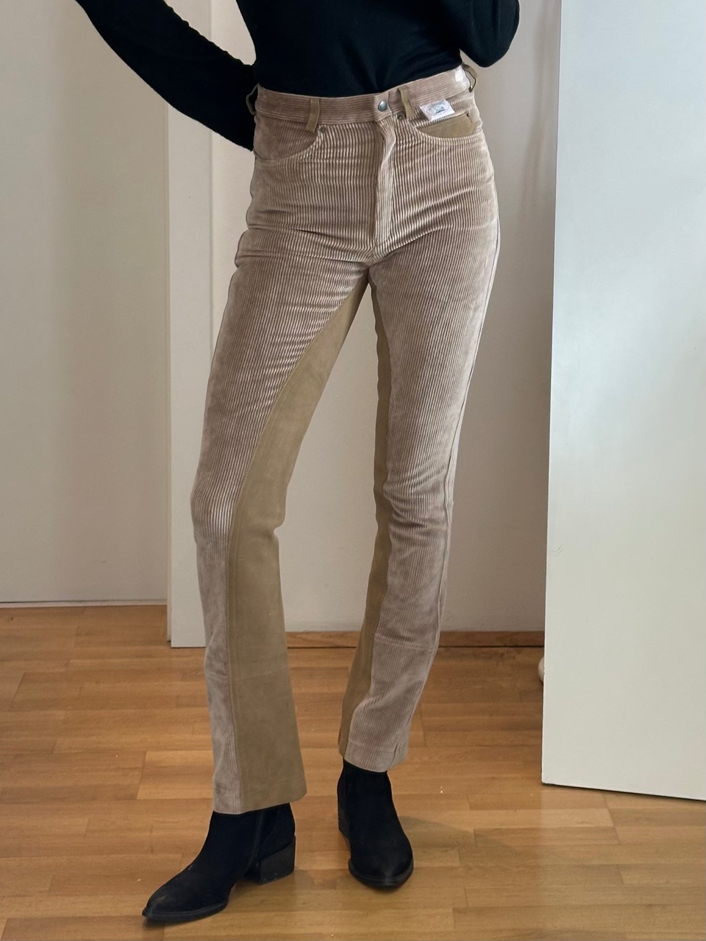 Vintage Beige Riding Trousers XS