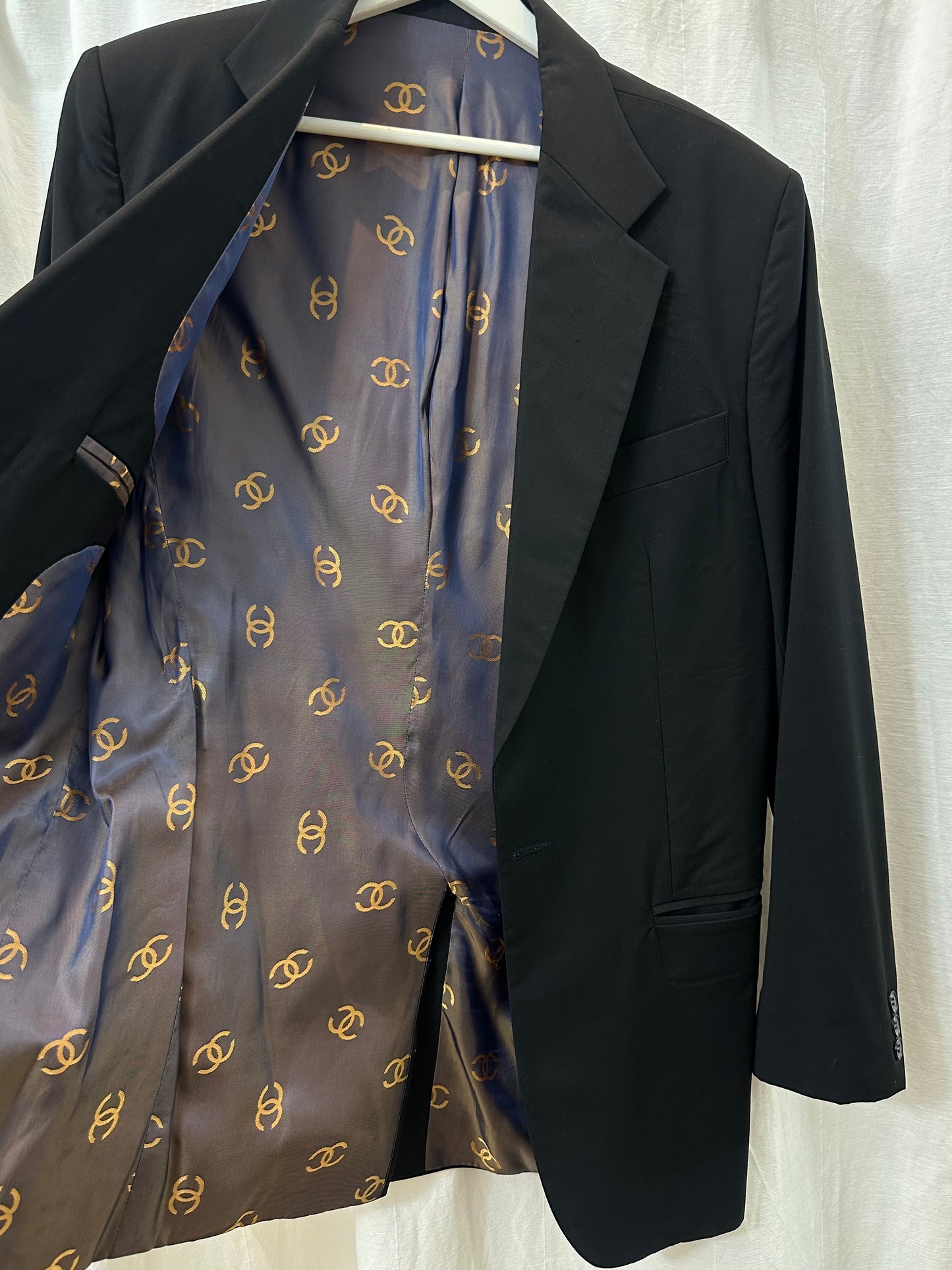 CC lined Black Blazer M