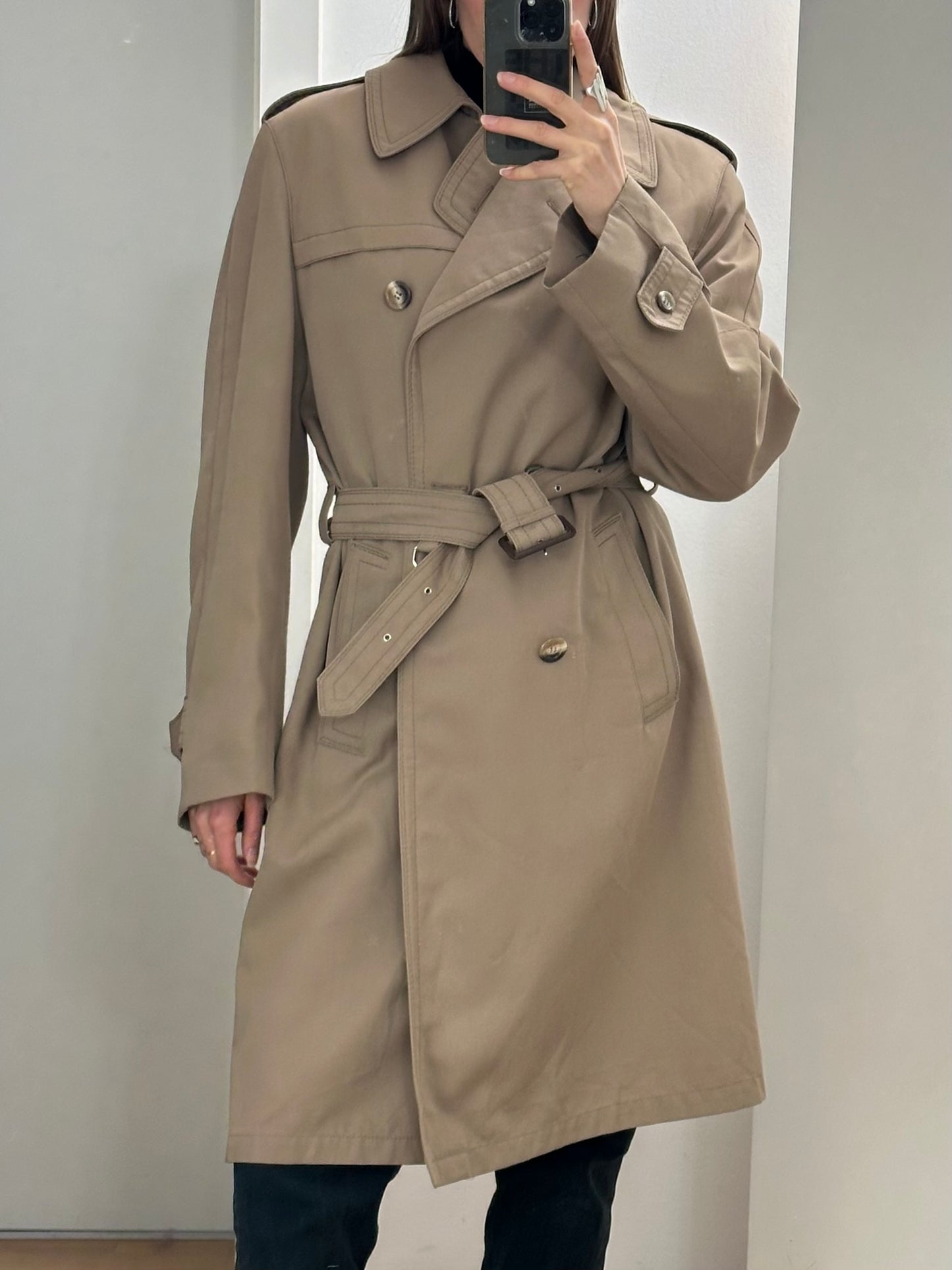 Vintage Trench Coat L/XL