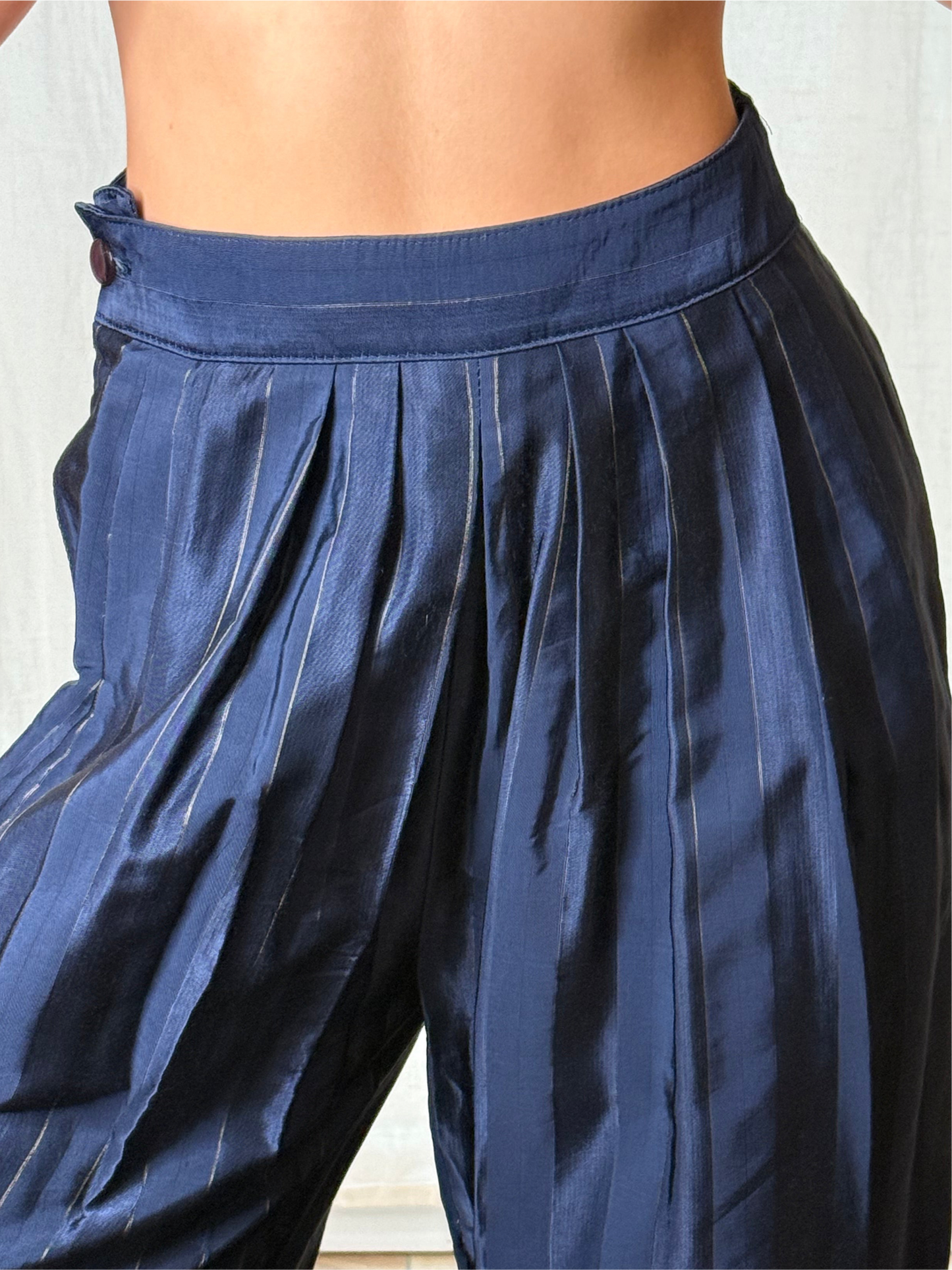 Vintage 100% Viscose High Waister Balloon Trousers XS/S