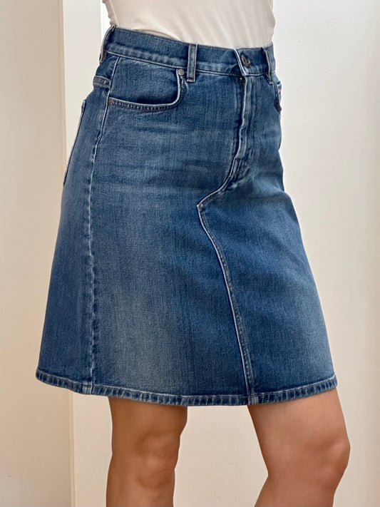 MaxMara Weekend Denim Skirt S