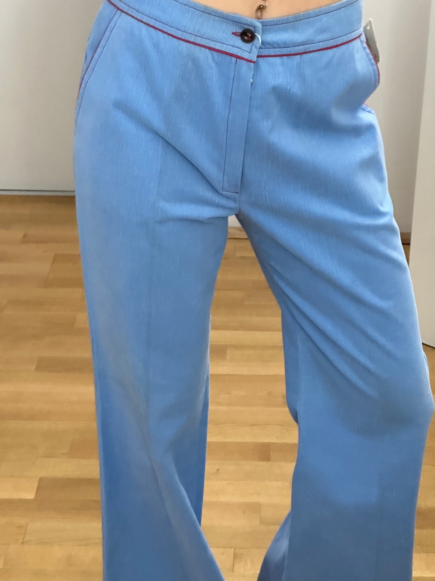 Vintage Cotton Trousers M 38