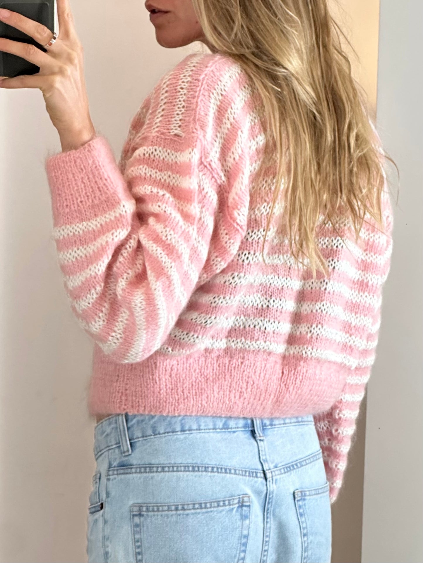 Vintage Hand Knit Cardigan S