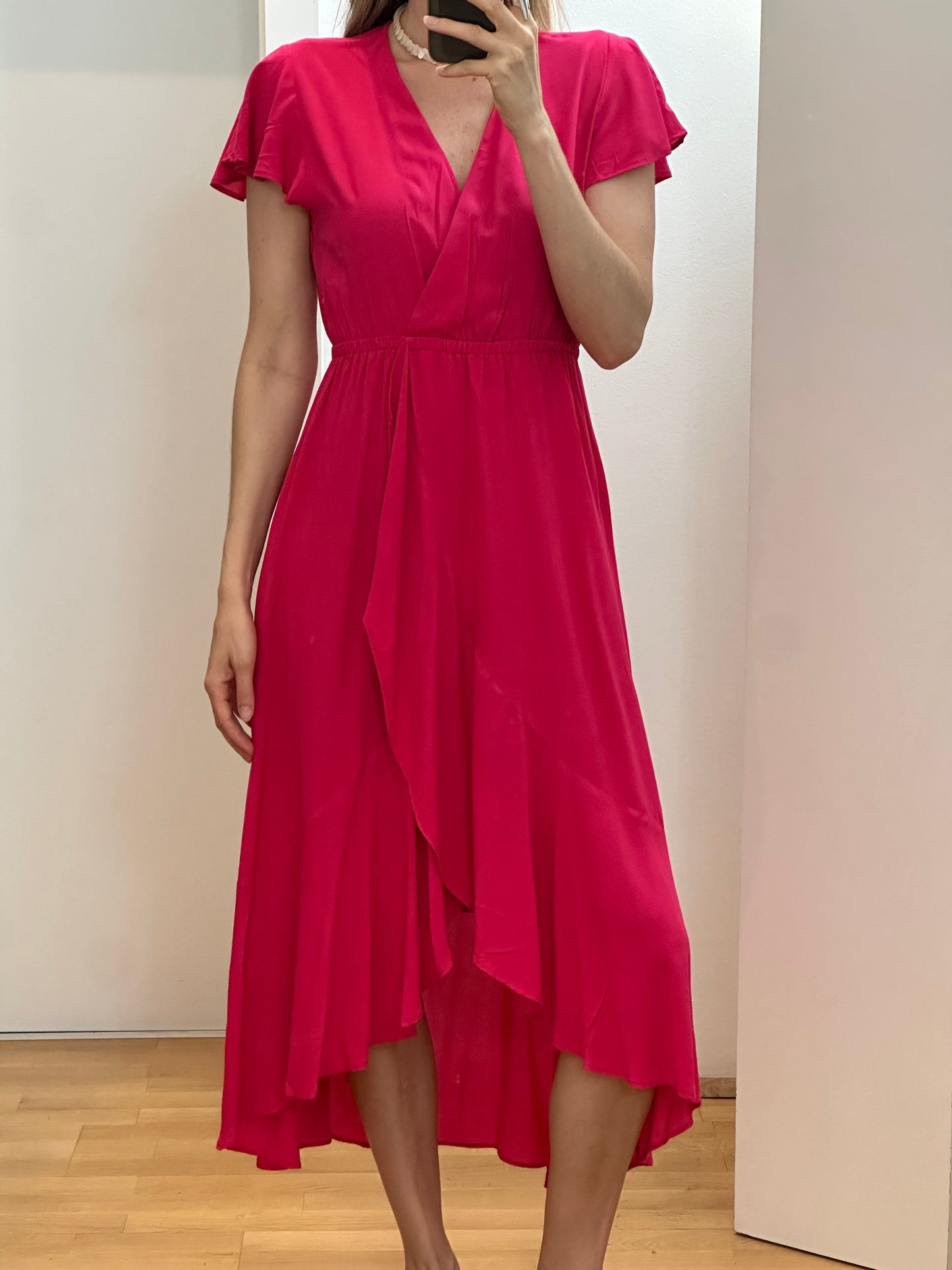 Viscose Pink Dress S