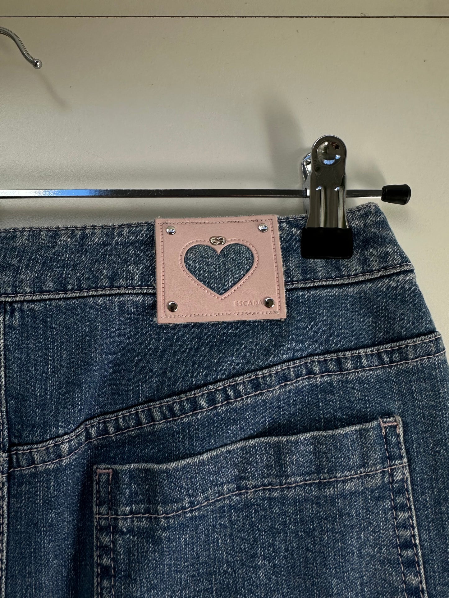 ESCADA Denim Skirt S