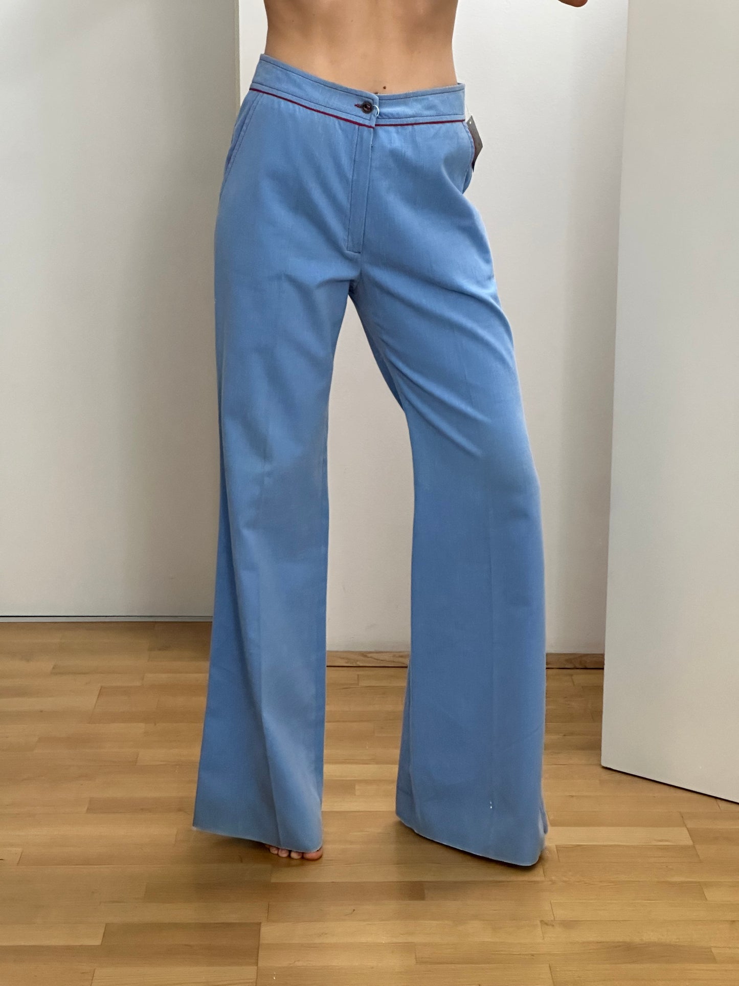 Vintage Cotton Trousers M 38