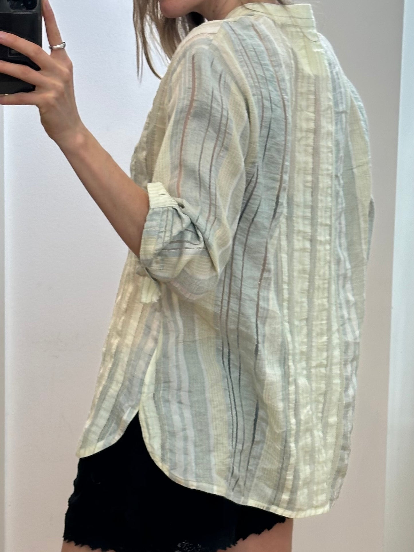 Vintage Cream Blouse M