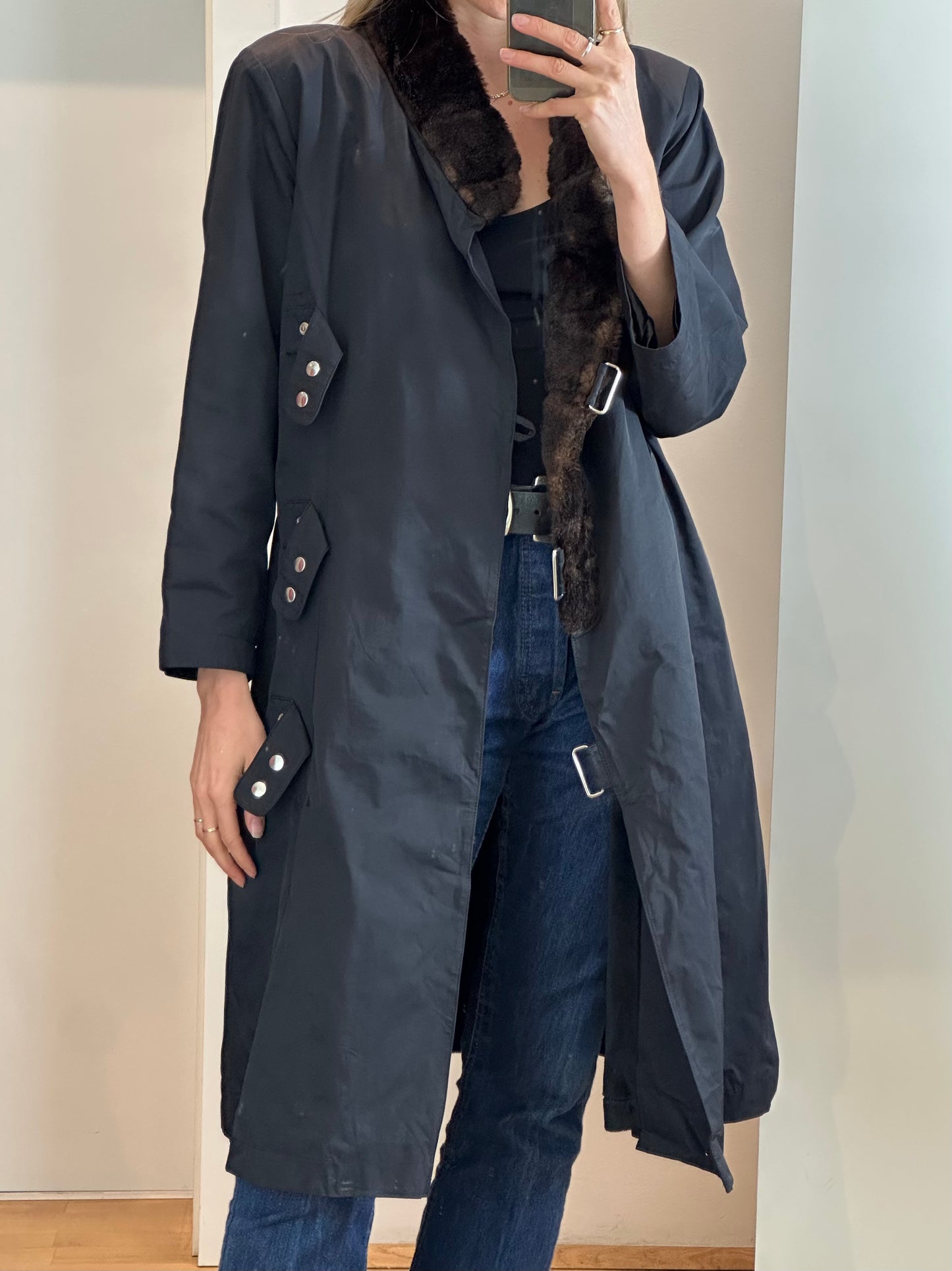 Vintage Trench Coat M/L