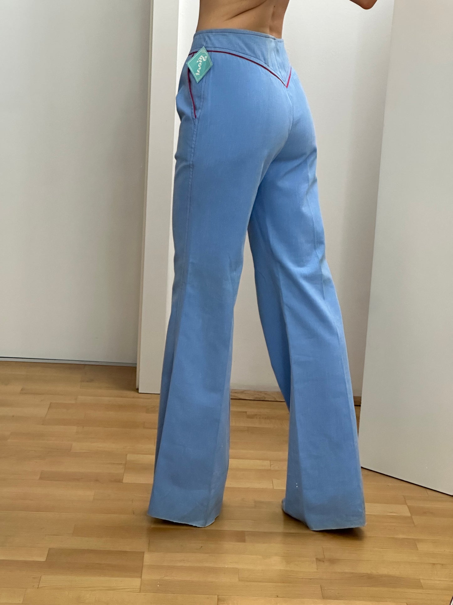 Vintage Cotton Trousers M 38