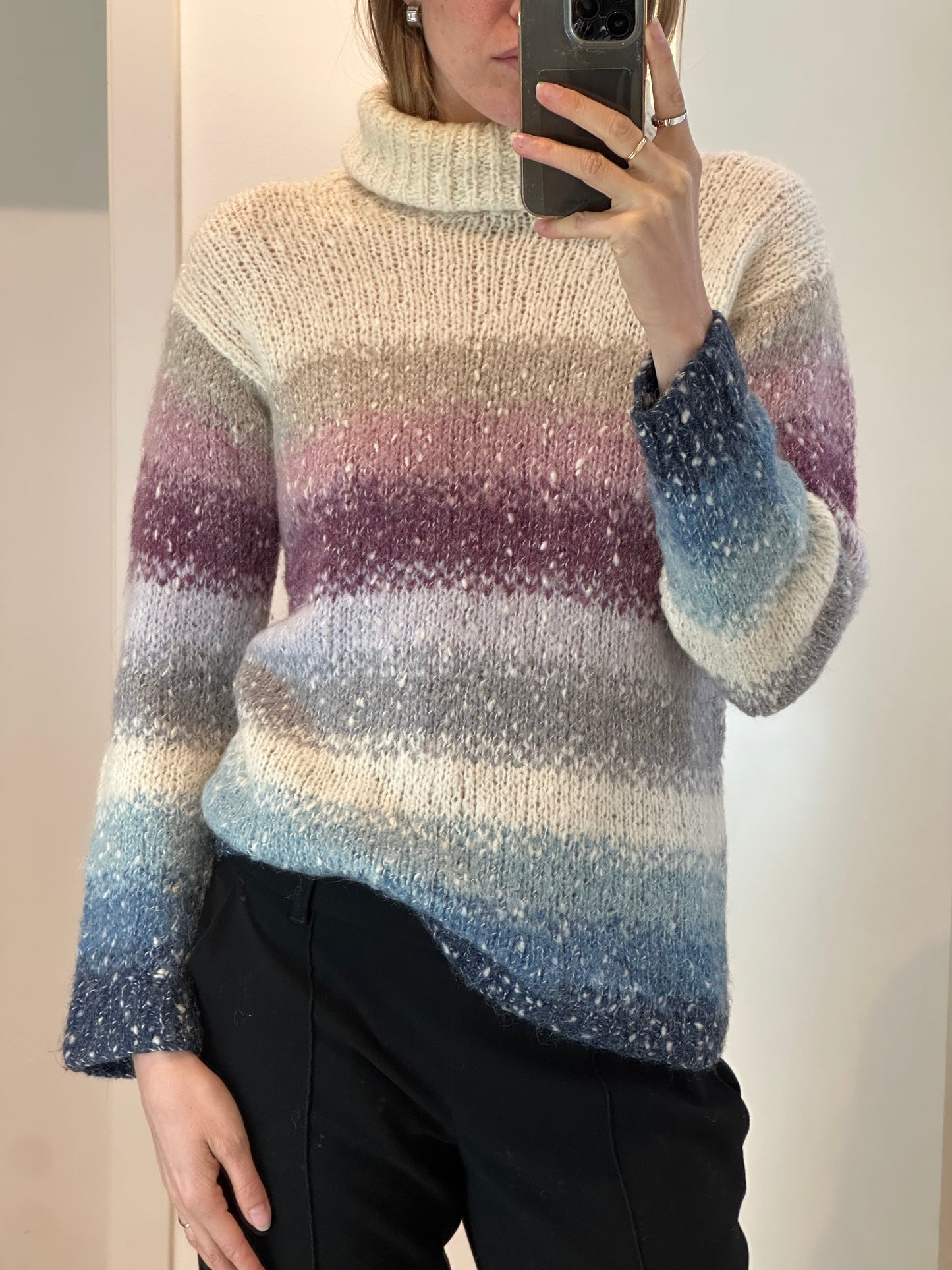 Vintage Hand Knit Sweater S