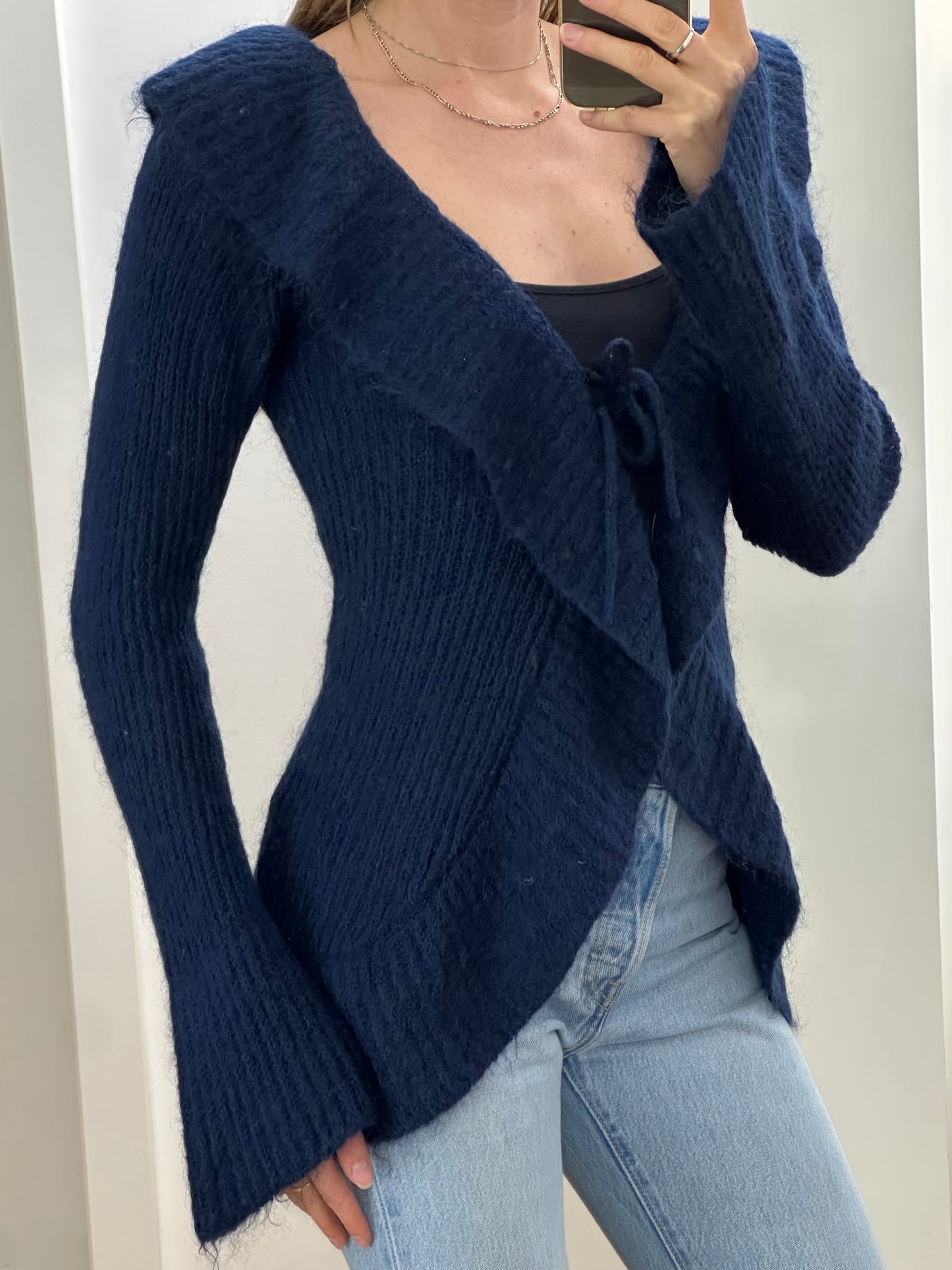 Vintage Mohair Blend Cardigan S/M