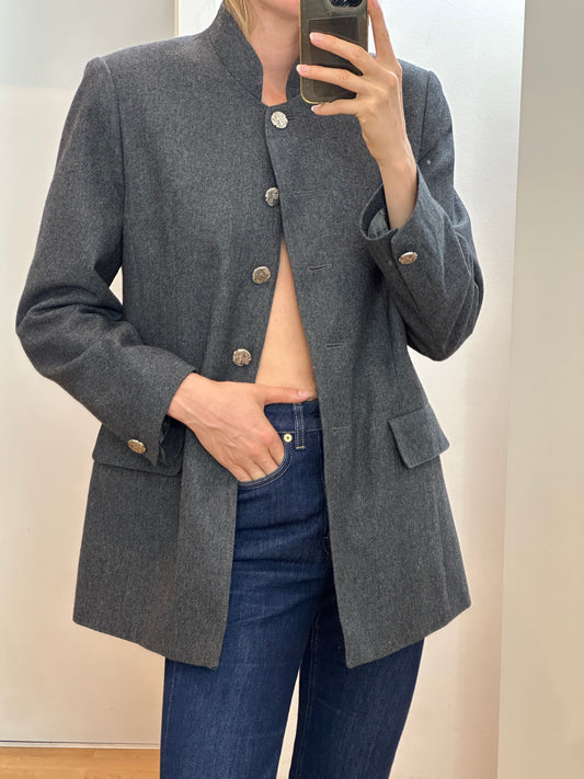 Berwin Gray Wool Jacket L