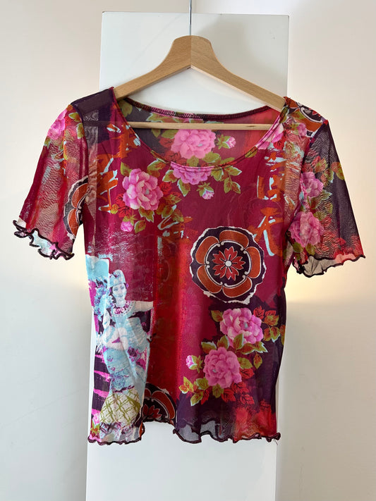 Vintage Mesh Top S/M
