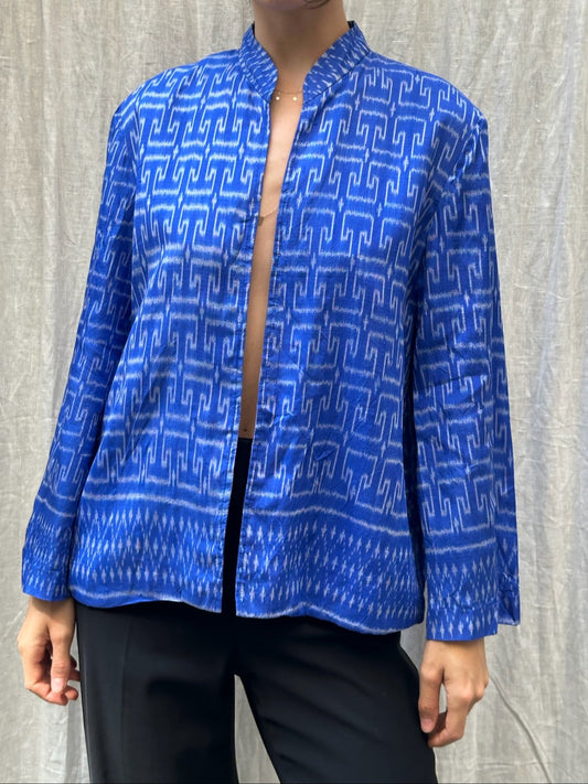 Thai Blue & White Light Jacket M