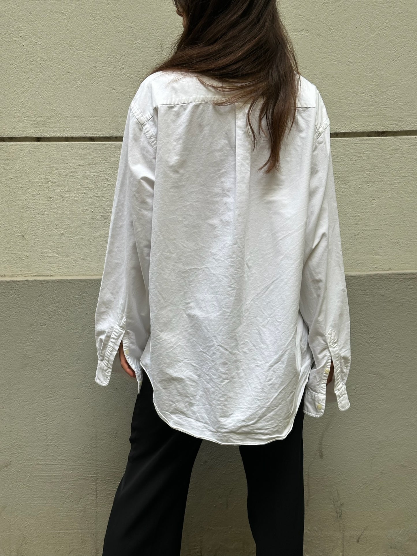 Polo Ralph Lauren 100% Cotton White Button Down Shirt XL