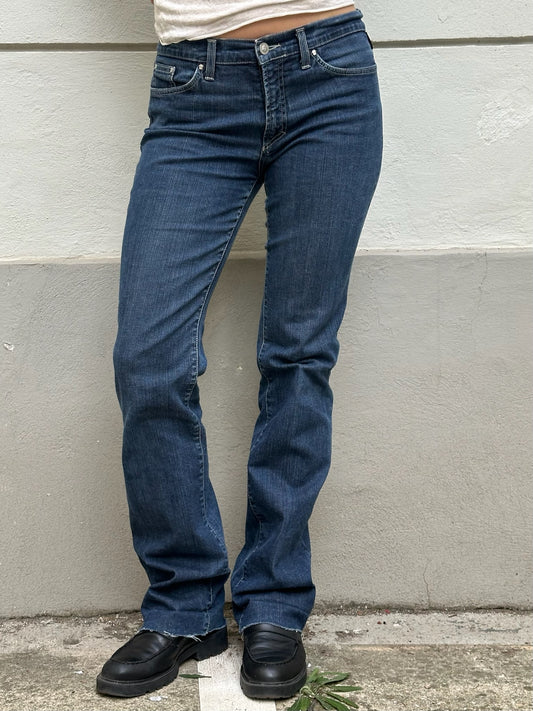 Vintage Y2K Versace Bootleg Jeans S EU 36