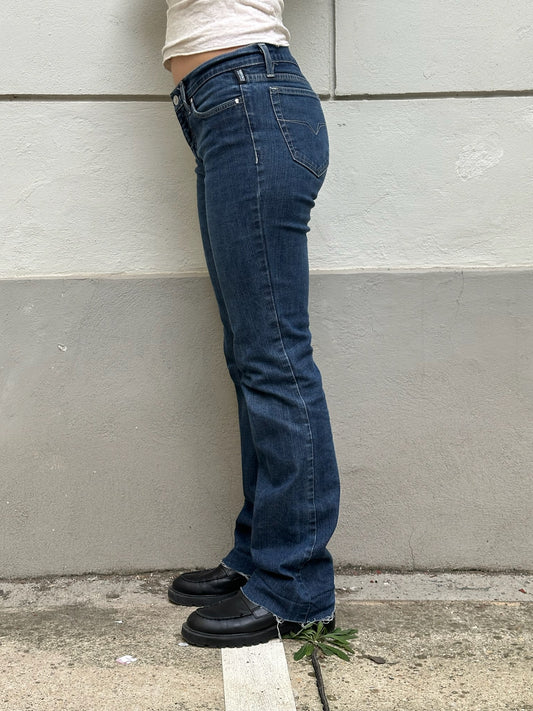 Vintage Y2K Versace Bootleg Jeans S EU 36