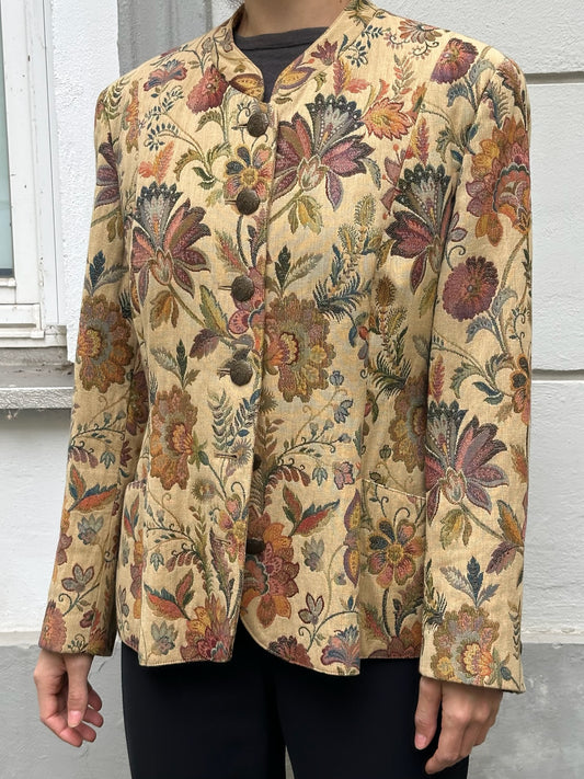 Schneider's Salzburg Woven Printed Floral Jacket M